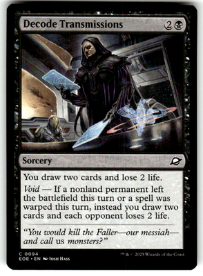 Decode Transmissions Edge of Eternities 94 C Magic: The Gathering Near Mint
