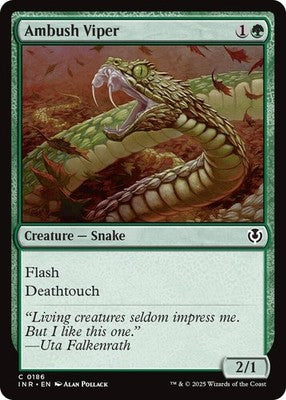Ambush Viper INR 186 NM Magic: The Gathering