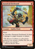 Fanatical Firebrand RIX 101 NM Magic: The Gathering