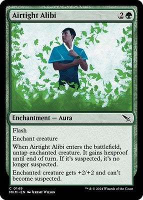 Airtight Alibi MKM 149 NM Magic: The Gathering