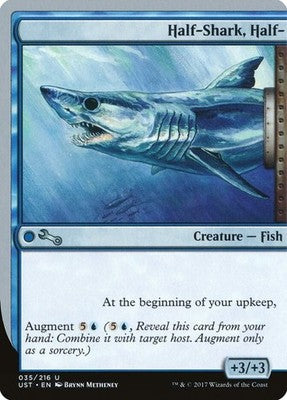 Half-Shark, Half- UST 35 NM Magic: The Gathering