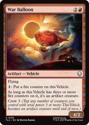 War Balloon TLA 159 NM Magic: The Gathering
