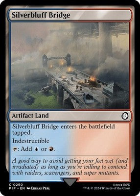 Silverbluff Bridge PIP 290 NM Magic: The Gathering