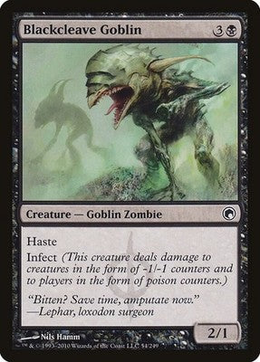 Blackcleave Goblin SOM 54 NM Magic: The Gathering