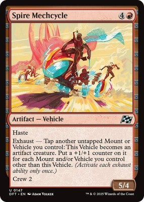 Spire Mechcycle DFT 147 NM Magic: The Gathering