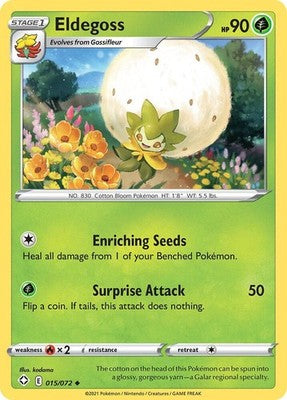 Eldegoss 015/072 Shining Fates Pokémon TCG