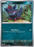 Zorua 061/086 SV: White Flare Reverse Holofoil Pokémon TCG