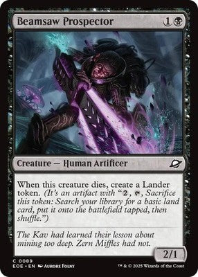 Beamsaw Prospector EOE 89 NM Magic: The Gathering