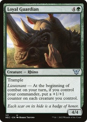 Loyal Guardian NEC 121 NM Magic: The Gathering