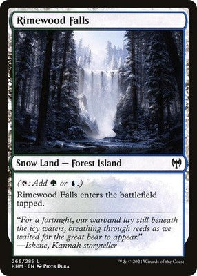 Rimewood Falls KHM 266 NM Magic: The Gathering