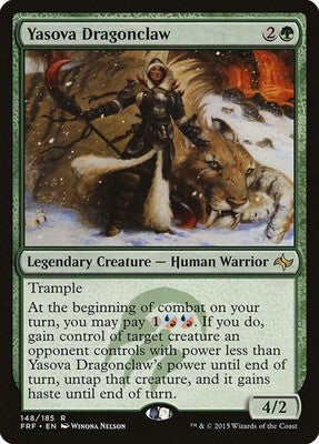Yasova Dragonclaw FRF 148 LP Magic: The Gathering