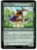 Pet Avengers Marvel Super Heroes 178 C Foil Magic: The Gathering Near Mint