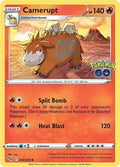 Camerupt 014/078 Pokemon GO Pokémon TCG