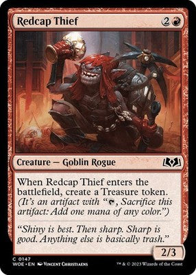 Redcap Thief WOE 147 NM Magic: The Gathering