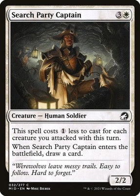 Search Party Captain MID 32 NM Magic: The Gathering