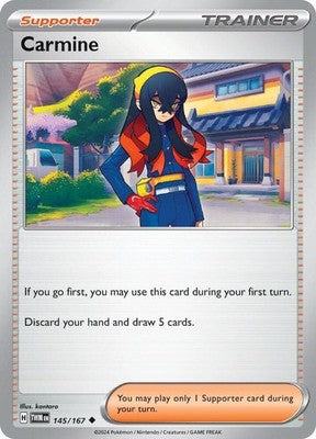 Carmine 145/167 SV06: Twilight Masquerade Pokémon TCG