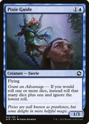 Pixie Guide AFR 66 NM Magic: The Gathering
