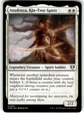 Anafenza, Kin-Tree Spirit Commander Masters 11 U Magic: The Gathering Near Mint