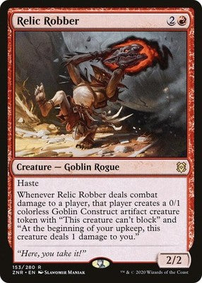 Relic Robber ZNR 153 NM Magic: The Gathering