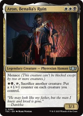 Aron, Benalia's Ruin TDC 280 NM Magic: The Gathering