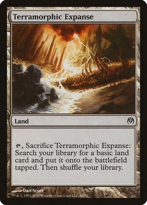 Terramorphic Expanse DDE 66 NM Magic: The Gathering