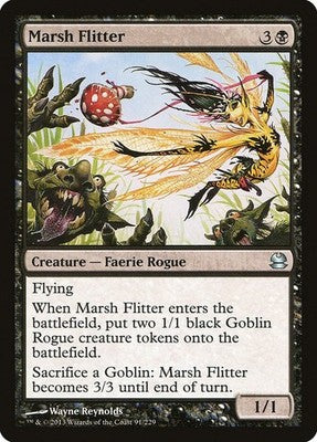 Marsh Flitter MMA 91 NM Magic: The Gathering