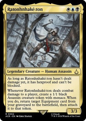 Ratonhnhaké꞉ton ACR 62 NM Magic: The Gathering