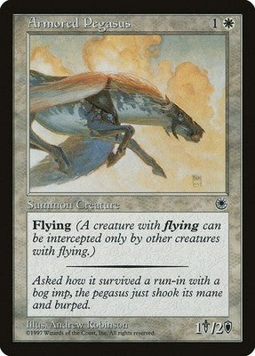 Armored Pegasus POR 6d LP Magic: The Gathering