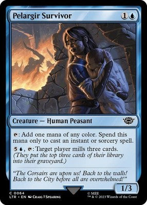 Pelargir Survivor LTR 64 NM Magic: The Gathering