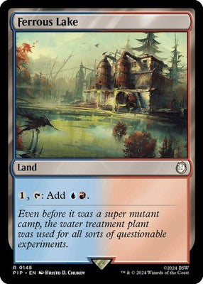 Ferrous Lake PIP 148 NM Magic: The Gathering