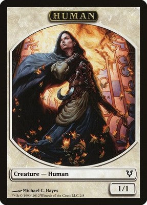 Human TAVR 2 LP Magic: The Gathering