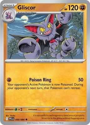 Gliscor 050/094 ME02: Phantasmal Flames Reverse Holofoil Pokémon TCG