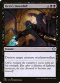 Hero's Downfall DMC 112 NM Magic: The Gathering
