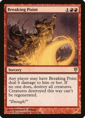 Breaking Point DDK 67 NM Magic: The Gathering