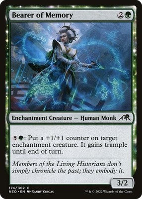 Bearer of Memory NEO 174 NM Magic: The Gathering