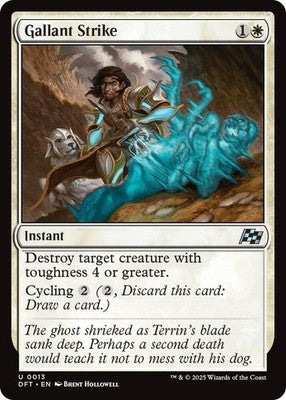 Gallant Strike DFT 13 Foil NM Magic: The Gathering
