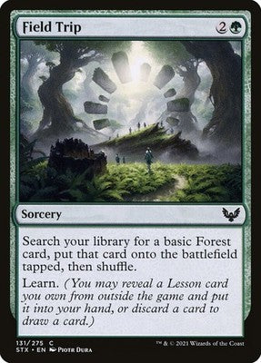 Field Trip STX 131 NM Magic: The Gathering