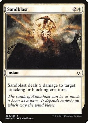 Sandblast HOU 20 NM Magic: The Gathering