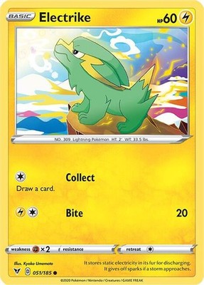 Electrike 051/185 SWSH04: Vivid Voltage Pokémon TCG
