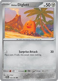 Alolan Diglett 122/191 SV08: Surging Sparks Pokémon TCG