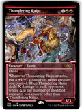 Thundering Raiju (Showcase) Kamigawa: Neon Dynasty 389 R Magic: The Gathering