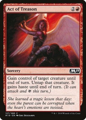Act of Treason M19 127 NM Magic: The Gathering