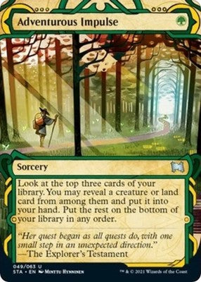 Adventurous Impulse STA 49 NM Magic: The Gathering