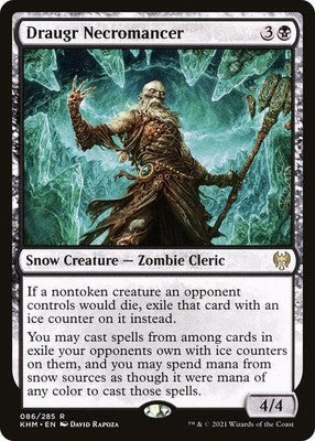 Draugr Necromancer KHM 86 LP Magic: The Gathering
