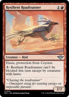 Resilient Roadrunner OTJ 141 NM Magic: The Gathering