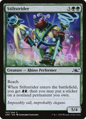 Stiltstrider UNF 157 NM Magic: The Gathering