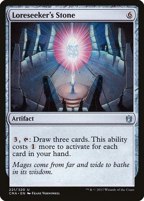 Loreseeker's Stone CMA 221 NM Magic: The Gathering