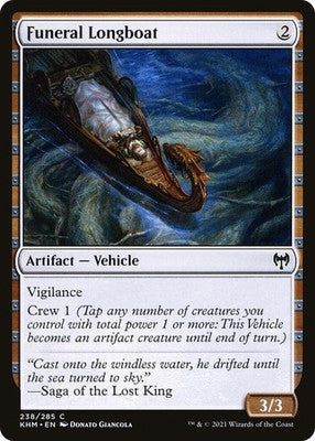 Funeral Longboat KHM 238 LP Magic: The Gathering