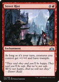Street Riot GRN 117 NM Magic: The Gathering