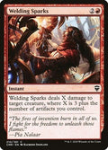 Welding Sparks CMR 210 NM Magic: The Gathering